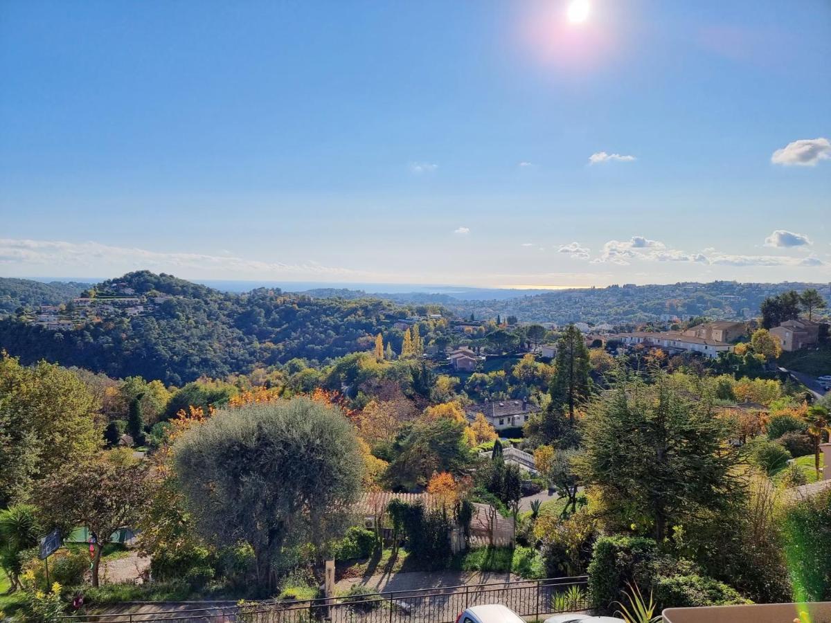 Apartament 2 Pieces D'Exception Vue Mer Vence Zewnętrze zdjęcie