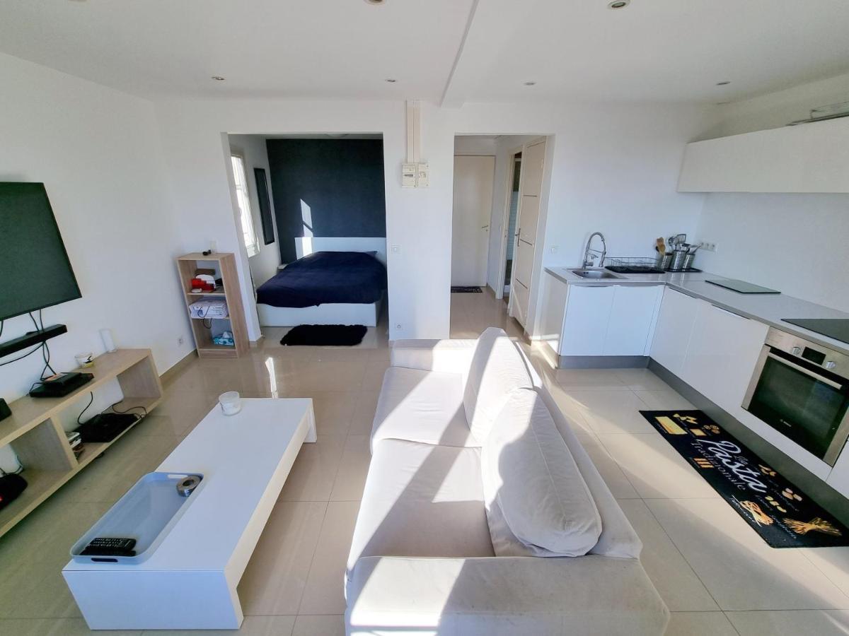 Apartament 2 Pieces D'Exception Vue Mer Vence Zewnętrze zdjęcie